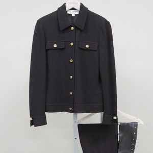 St. John Collection Brown 2 Piece Suite